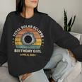 Birthday Girl Vintage Totality Spring Solar Eclipse Women Sweatshirt Gifts for Her