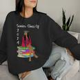 Black Girl Graduation Senior Class Of 2024 Graduate Women Women Sweatshirt Gifts for Her