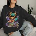 Black Strong Nurse Afro Love Melanin African American Women Women Sweatshirt Gifts for Her
