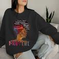 Black Woman Dope Mom Life African American Mother's Day Women Sweatshirt Gifts for Her
