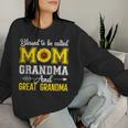 Blessed To Be Called Mom And Grandma Sunflower Women Sweatshirt Gifts for Her
