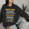 Bonus Papa Saying Inzerseparlich Danke Für Stepdaughter Sweatshirt Frauen Geschenke für Sie