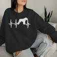 Bouvier Des Flandres Herzschlag Hund Mama Papa Haustier Geschenk Sweatshirt Frauen Geschenke für Sie