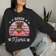 Boxer Mama Für Boxerhund Frauchen Sweatshirt Frauen Geschenke für Sie