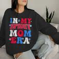 Boy Mama Groovy Mama And Daddy Spidey Mom In My Mom Era Women Sweatshirt Gifts for Her
