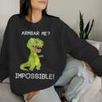 Brazilian Jiu-Jitsu Bjj Armbar T-Rex Dinosaur Women Sweatshirt Gifts for Her