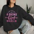 Bronx Girl New York City Nyc Pride Pink Women Sweatshirt Gifts for Her
