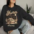 Camión Yuma Arizona Cactus Recuerdo Del Desierto Sudadera Mujer Regalos para ella