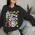 Camisa De Tinte Anudado Para Símbolo De La Paz Y Amor Sudadera Mujer Regalos para ella