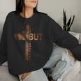 I Can't But I Know A Guy Christian Cross Faith Religious Women Sweatshirt Gifts for Her