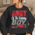 Car Racing Aunt Of The Birthday Boy Formula Race Car Women Sweatshirt Gifts for Her