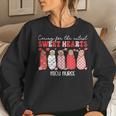 Caring For The Cutest Sweethearts Nicu Nurse Valentines Day Women Sweatshirt Gifts for Her