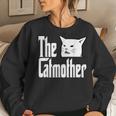 Cat Mom The Catmother Crazy Cat Mother Kitty Mommy Women Sweatshirt Gifts for Her