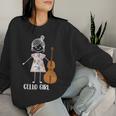 Cello Girls' Cello Playerioloncello Cellist Cello Sweatshirt Frauen Geschenke für Sie