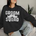 Chemises De Enterrement Deie De Jeune Fille Pour Homme Groom Squad Moustache Garçons D'honneur Women Sweatshirt Cadeaux pour elle