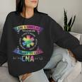Cna Squad Appreciation Day Tie Dye For For Work Women Sweatshirt Gifts for Her
