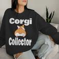 Corgi Collector Lustiger Tierliebhaber Hundebesitzer Mama Papa Humor Sweatshirt Frauen Geschenke für Sie