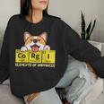 Corgi Elements Tab Of Happiness For Corgi Mom And Dad Women Sweatshirt Gifts for Her