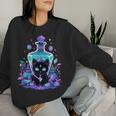 Cottagecore Goth Kawaii Anime Cat Girls Cat Women Sweatshirt Gifts for Her