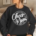 Crazy Proud Cheer Mom Always Loud Women Sweatshirt Gifts for Her