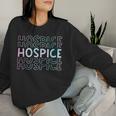 Cute Tie Dye Hospice Nurse Life Hospice Squad Women Sweatshirt Gifts for Her