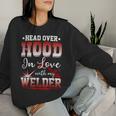 Cute Welding Sayings For Welder Wife Or Girlfriend Women Sweatshirt Gifts for Her