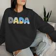 Dad And Mom Dada Birthday Boy Dog Family Matching Women Sweatshirt Gifts for Her