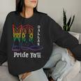 Dallas Texas Pride Ya'll Lgbtq Cowboy For Gay Pride Month Women Sweatshirt Gifts for Her