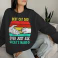 Die Beste Katze Hund Pferd Papa Mama Mama Aller Zeiten Fragen Sie Einfach Papa Mama Kätzchen Sweatshirt Frauen Geschenke für Sie