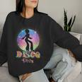 Disco Diva Retro 70'S 80'S Seventies Retro Disco Ball Women Sweatshirt Gifts for Her