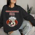 Dog Chef Cook For And Give The Cook A Kiss Women Sweatshirt Gifts for Her