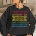 Don We Now Our Gay Apparel Rainbow Lgbt Women Sweatshirt Gifts for Her