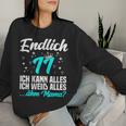 Endlich 11 Ähm Mama 11St Birthday Girls' S Sweatshirt Frauen Geschenke für Sie