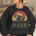 Every Snack You Make Puggle Dog Dog Mom Dog Dad Women Sweatshirt Gifts for Her