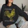Farmer Ideas For Chicken Lover Backyard Farming Women Sweatshirt Gifts for Her