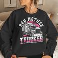 Female Trucker Lady Truck Driver Bad Mother Trucker Women Sweatshirt Gifts for Her