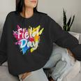 Field Trip Vibes Field Day Fun Day Colorful Teacher Student Women Sweatshirt Gifts for Her