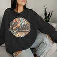 Floral Lolli Retro Groovy Mother's Day Birthday Women Sweatshirt Gifts for Her