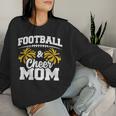 Football Cheer Mom High School Cheerleader Cheerleading Women Sweatshirt Gifts for Her
