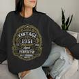 73Rd Birthday 73 Years Old Bday Vintage 1951 Women Sweatshirt Gifts for Her