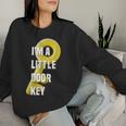 I'm A Little Door Key Nerdy Bad Dorky Mom Dad Women Sweatshirt Gifts for Her