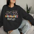 Oncology Nurse Squad Oncology Medical Assistant Women Sweatshirt Gifts for Her