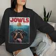 Rottie Rottweiler Jowls Burger Giant Tank Dog Mom Dad Women Sweatshirt Gifts for Her