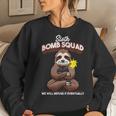 Sloth Bomb Defusal Explosive Experts Eod Women Sweatshirt Gifts for Her
