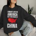 Ideas For Chinese American Asian Pride Women Women Sweatshirt Gifts for Her