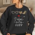 Girls Trip Dubai 2024 Beach Vacation Birthday Squad Women Sweatshirt Gifts for Her