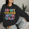 In My Golden Retriever Mom Era Retro Groovy Dog Owner Women Sweatshirt Gifts for Her