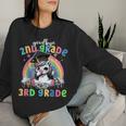 Goodbye 2Nd Second Grade Unicorn Hello 3Rd Grade Cap Gown Women Sweatshirt Gifts for Her