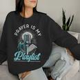 Gospel Music Religious Pastor Bible Scripture Christian Women Sweatshirt Gifts for Her