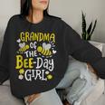 Grandma Of The Bee-Day Girl Birthday Party Matching Family Women Sweatshirt Gifts for Her